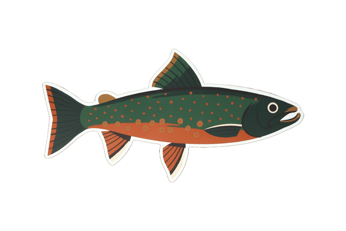 8 Pack of Trout Stickers