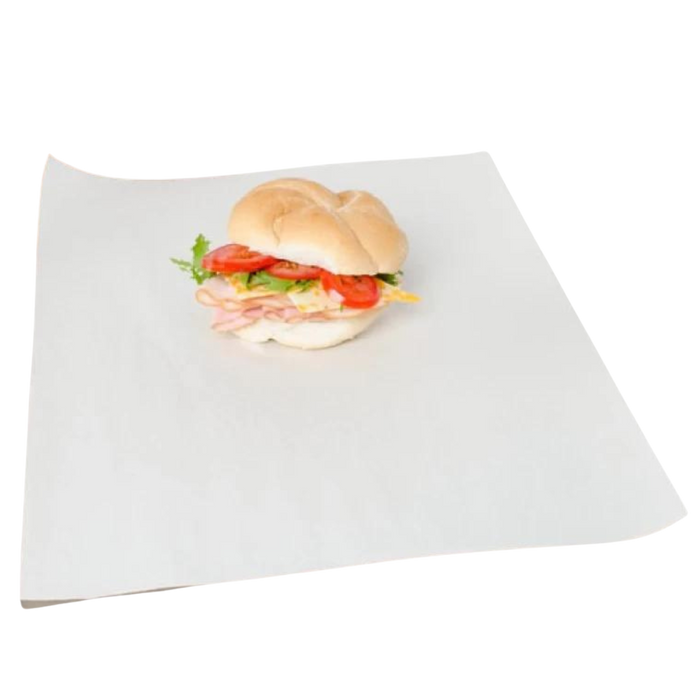 9" x 12" White Wax Paper