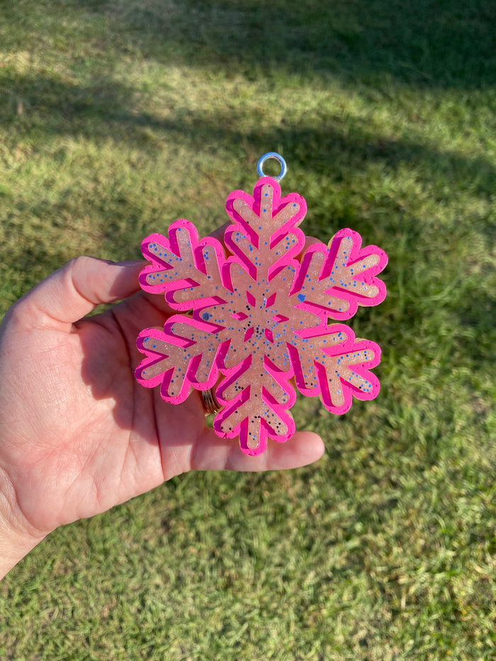 Snowflake Freshie 2