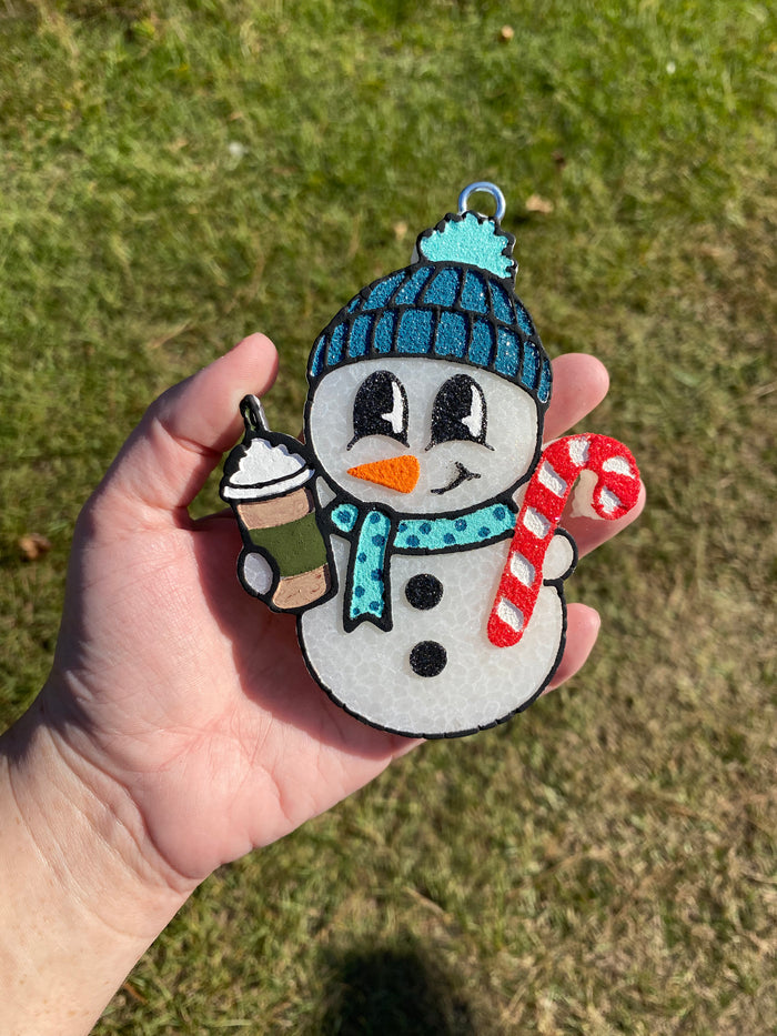 Cozy Snowman Freshie