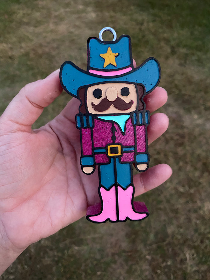 Cowboy Nutcracker Freshie