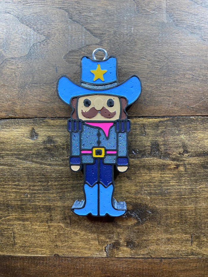 Cowboy Nutcracker Freshie