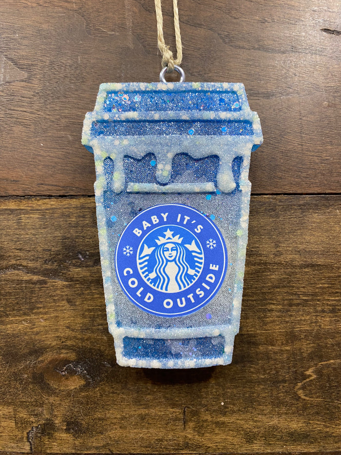Christmas Drip Cup Freshie *PLEASE SPECIFY WHICH DESIGN*