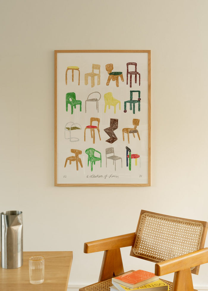 A Collection of Chairs by Isabelle Vandeplassche