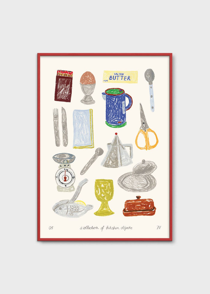 A Collection of Kitchen Objects by Isabelle Vandeplassche