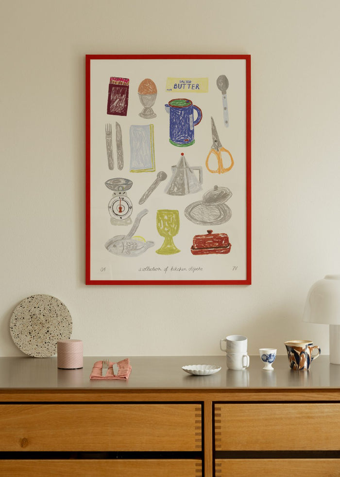 A Collection of Kitchen Objects by Isabelle Vandeplassche