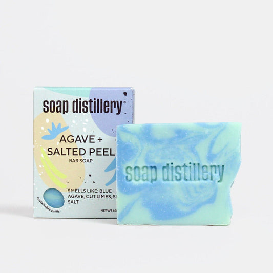 Soap Distillery Agave + Salted Peel Bar Soap