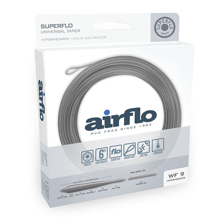 Airflo Superflo Max Cold Saltwater Universal fly line - detail view