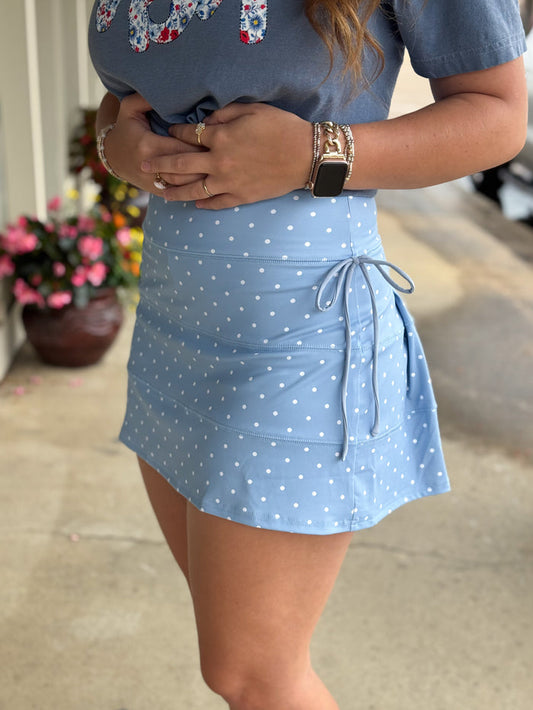 All-American Darling Skort BLUE