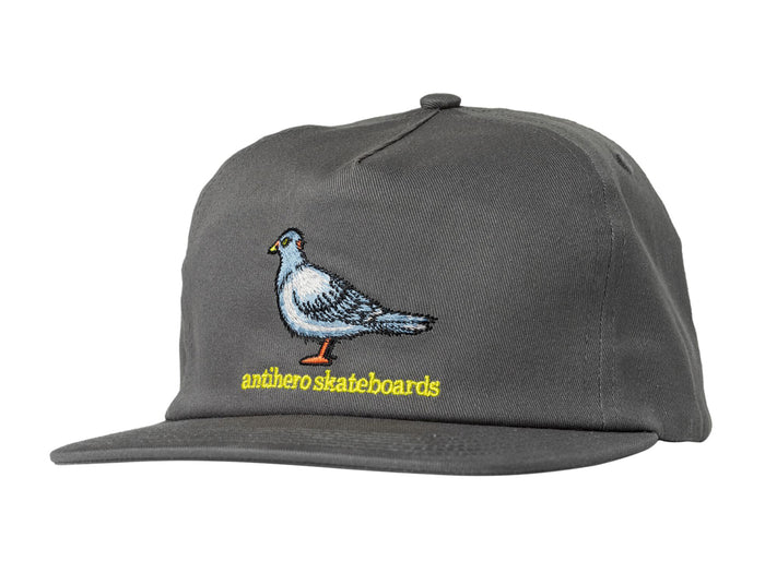 Antihero - Little Pigeon Snapback Cap - Charcoal
