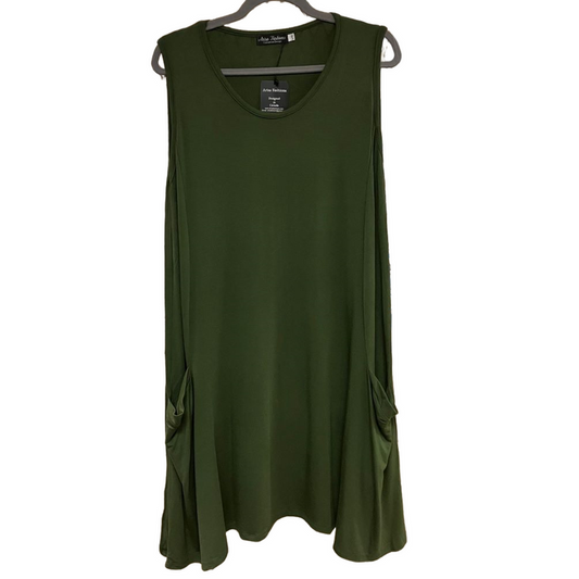 ARISA Bamboo Tank Top A-Line Dress - Small/Medium