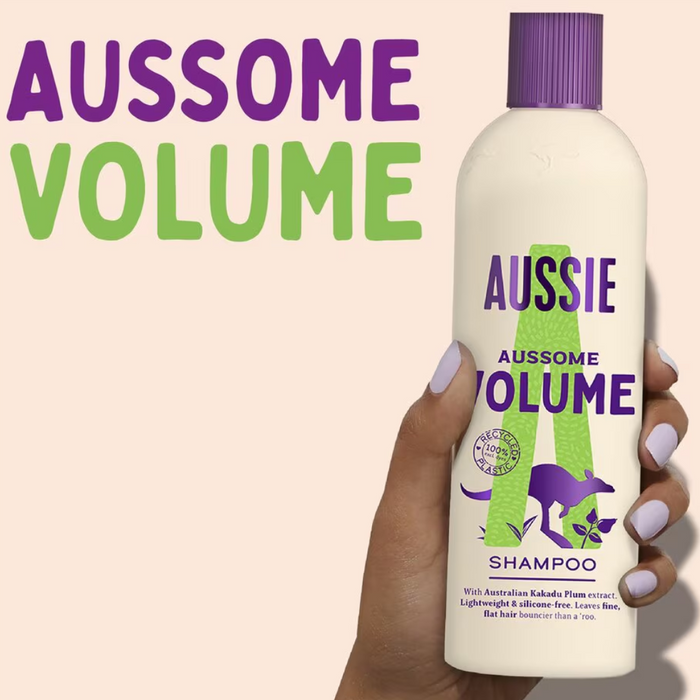 Aussie Aussome Volume Shampoo 300Ml (T)