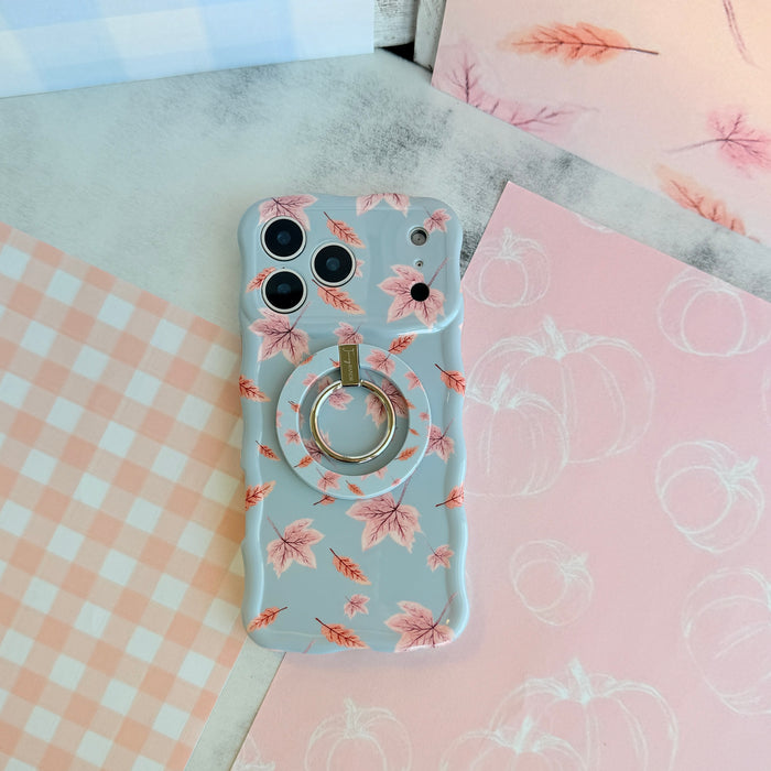 Autumn Breeze Wavy Luxe MagSafe Case for iPhone