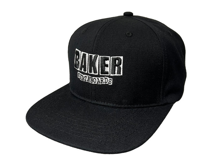 Baker - Classic Logo Snapback - Black
