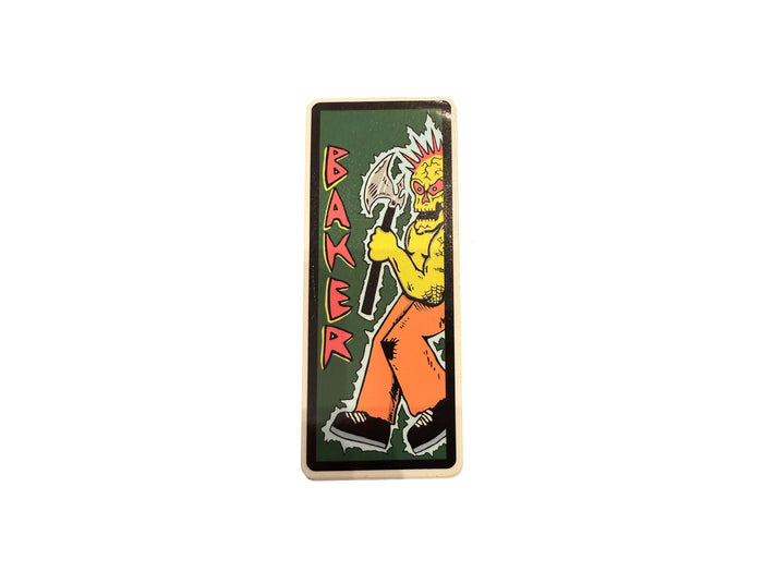 Baker - T-Funk Axe Man Sticker