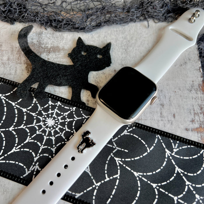 Band Charms 1pc.  Haunted Kitty