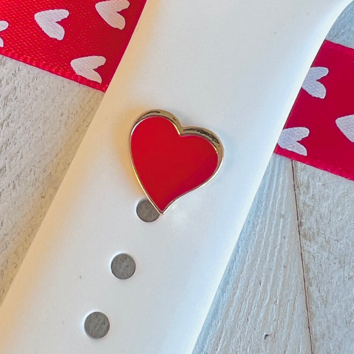 Band Charms 1pc. Red Hot Heart