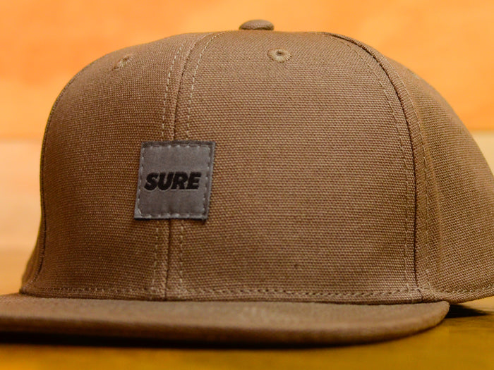 Banner Canvas Cap - Walnut