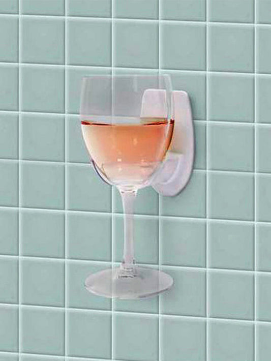 Bathroom Bliss - Wine Glass Holder | One Colour-Image 1