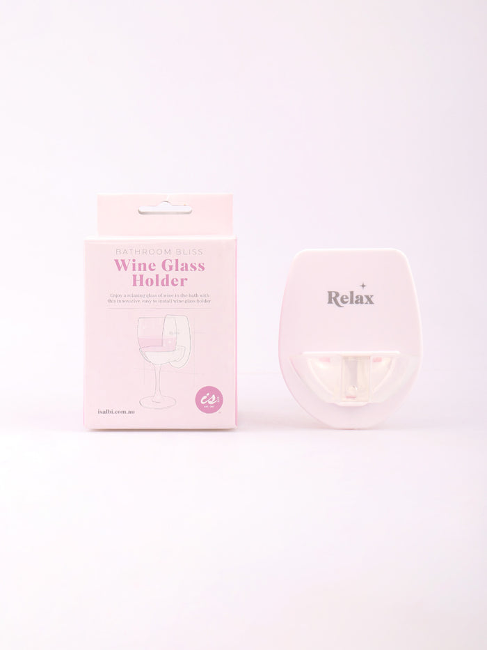 Bathroom Bliss - Wine Glass Holder | One Colour-Image 2