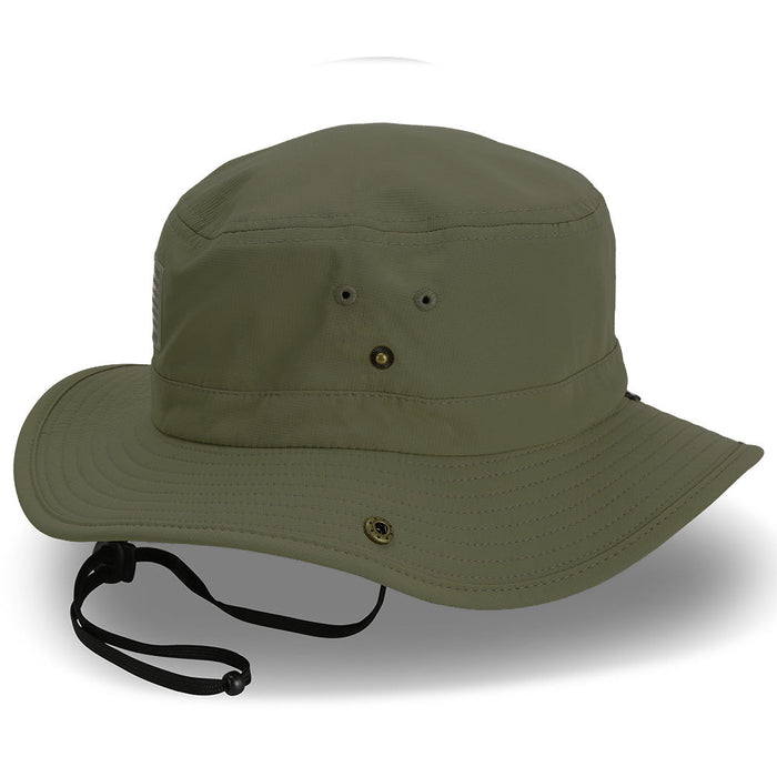 Bayou Full Brim American Flag Boonie Hat (Floats)