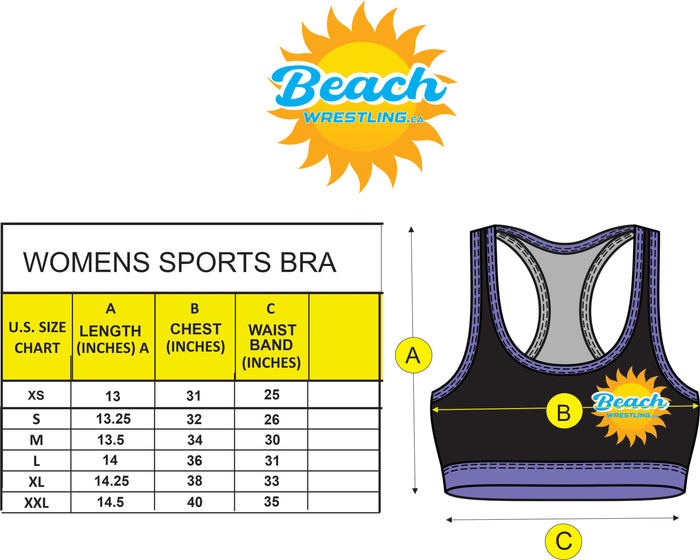 Beach Wrestling Womens Sports Bras and Shorts PASSION
