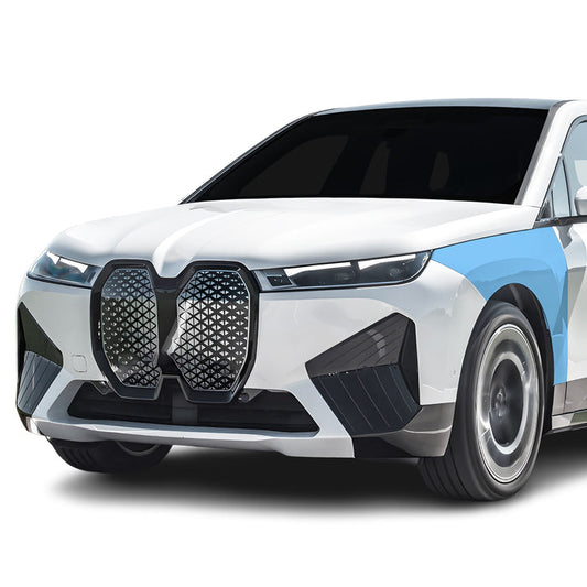 Fits BMW iX 2022+ Precut Premium Paint Protection Film Clear Bra PPF Decal Film Kit Cover - Bogar Tech Designs