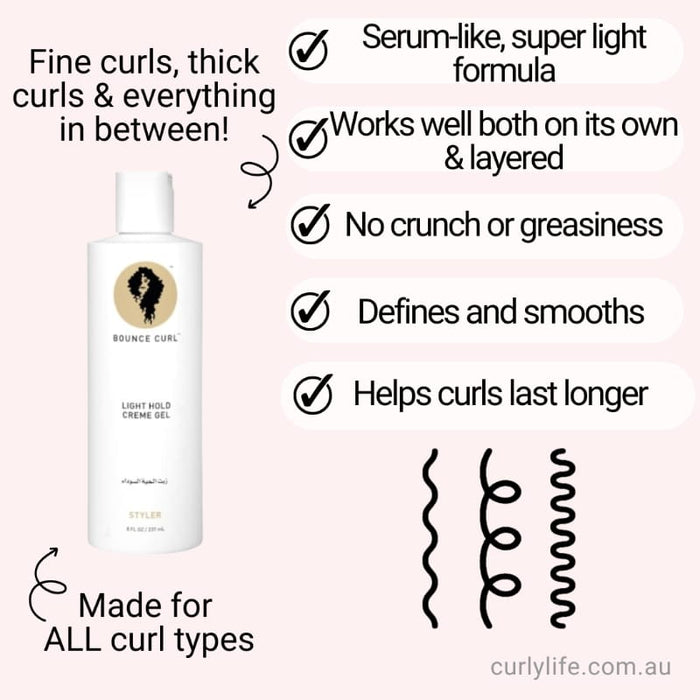 Bounce Curl Light Hold Creme Gel