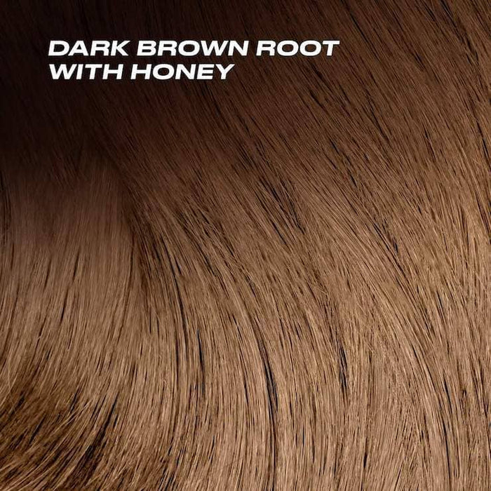 Dark Brown Root with Honey