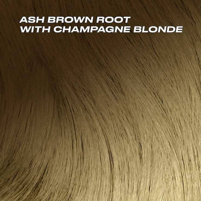 Ash Brown Root with Champagne