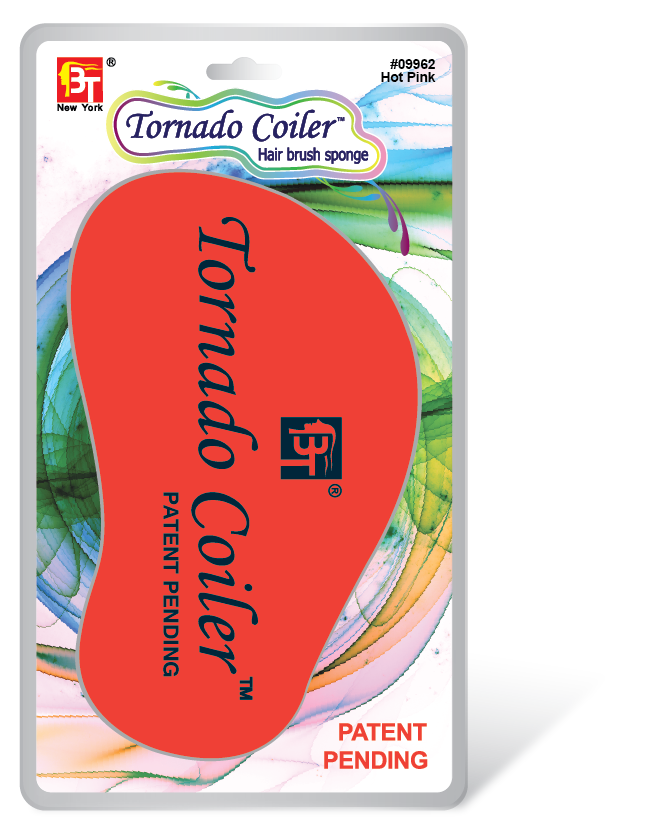 BT Tornado Coiler Hair Brush Sponge - Palms Fashion Inc.