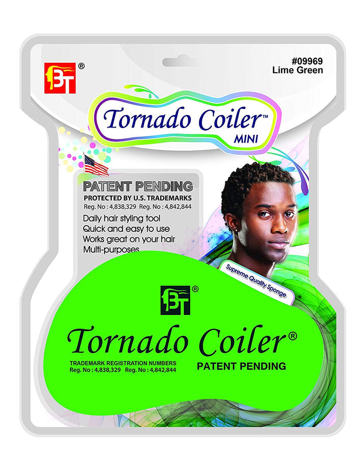 BT Tornado Coiler Mini Hair Brush Sponge - Palms Fashion Inc.
