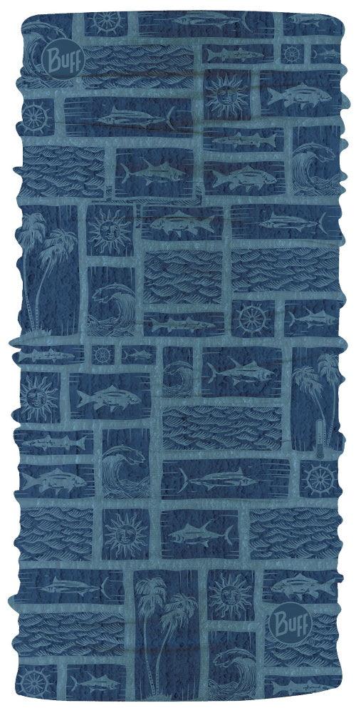 Wood Cut Blue