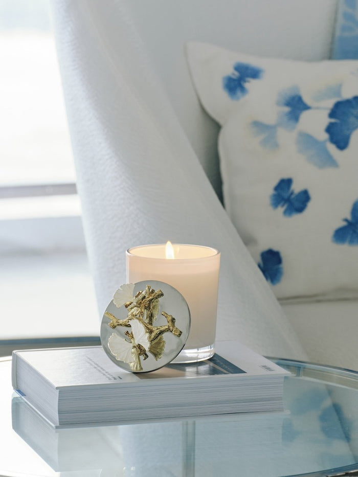 Michael Aram Butterfly Ginkgo Gold Scented Candle, 8 oz.