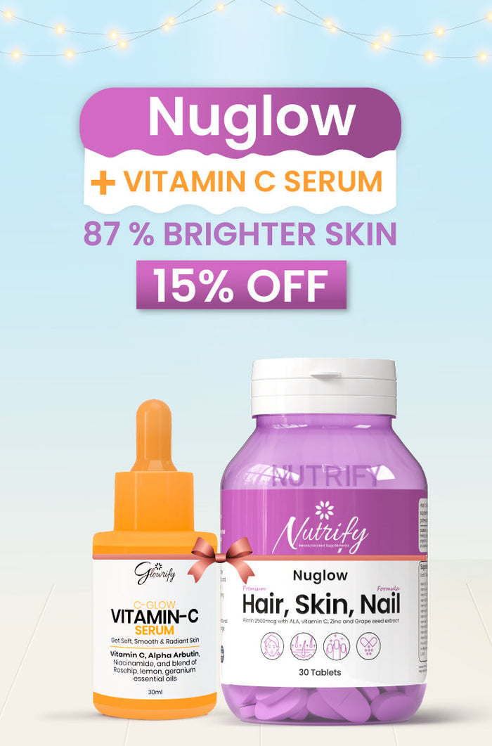 C - Glow Vitamin C Serum  + Nuglow