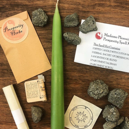 Candle Magic Spell Kit - Prosperity Magic