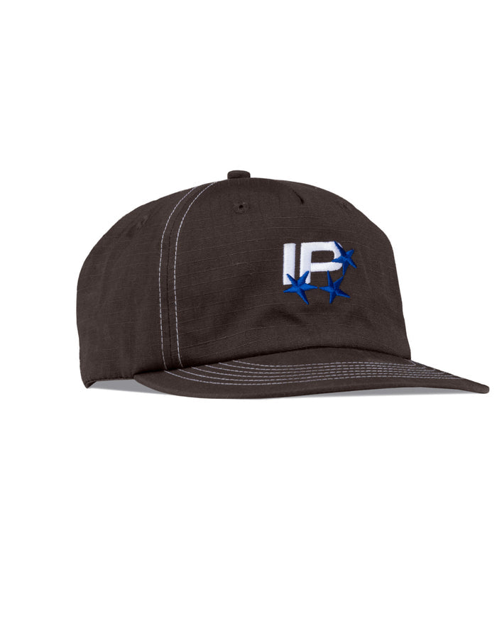 Capital Snapback Hat - Dark Brown