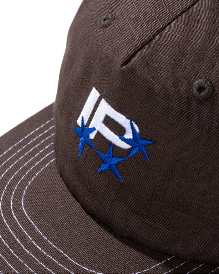 Capital Snapback Hat - Dark Brown