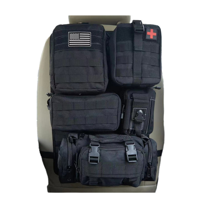 Car Universal Rear Seat Six-piece Set