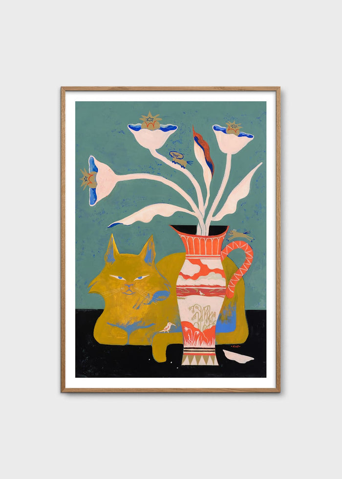 Cat and Jug by Rut Pedreño Criado