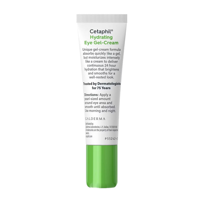 Cetaphil Hydrating Eye Gel Cream – 0.5 oz – 12 Pack
