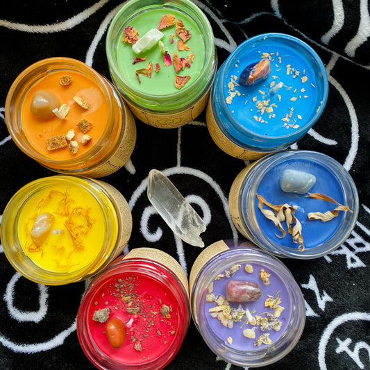 Chakra Healing and Balancing Spell Candles (FULL SET)