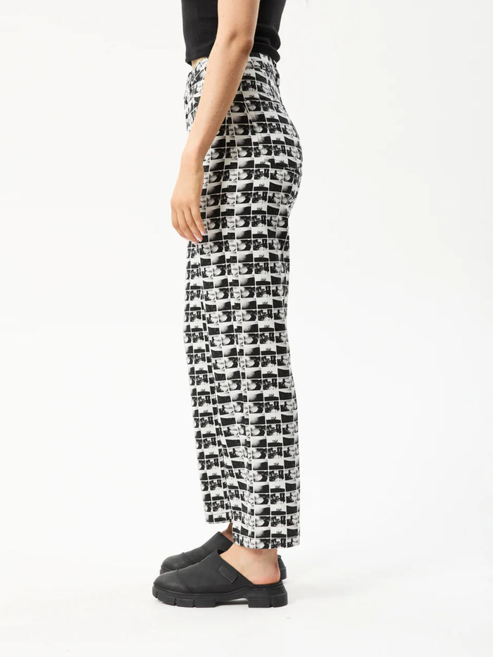 Chaos Shelby - Hemp Wide Leg Pants | Black-Image 2