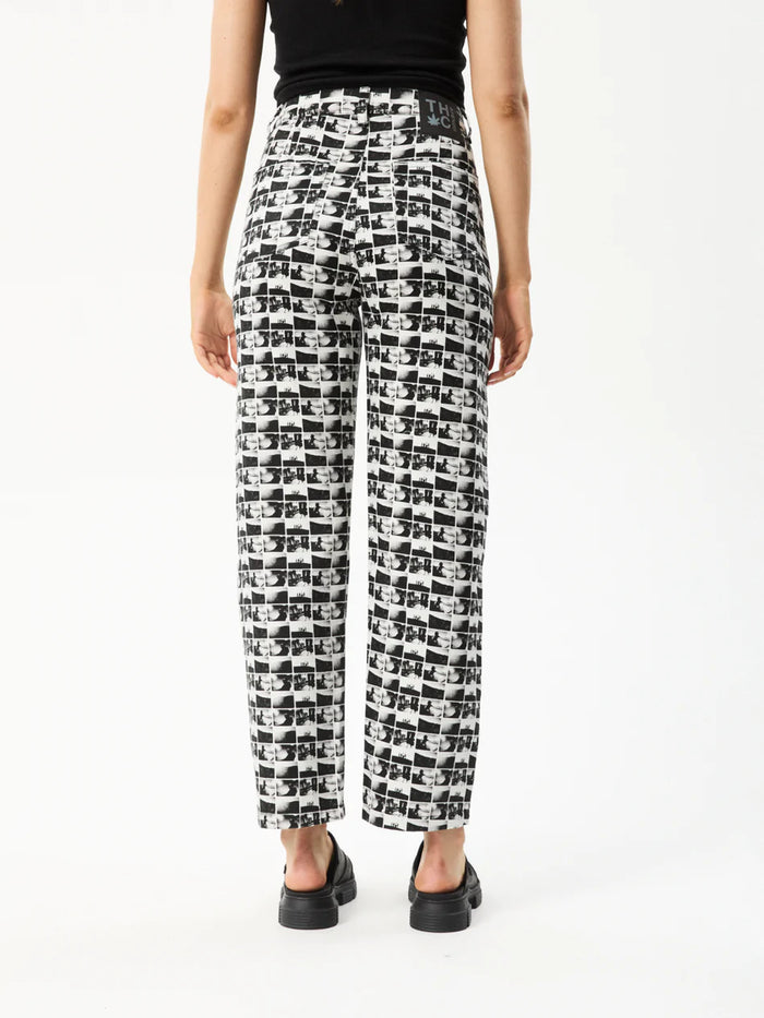 Chaos Shelby - Hemp Wide Leg Pants | Black-Image 3