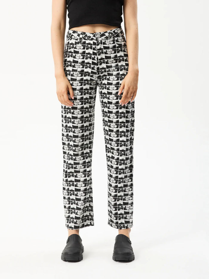 Chaos Shelby - Hemp Wide Leg Pants | Black-Image 4