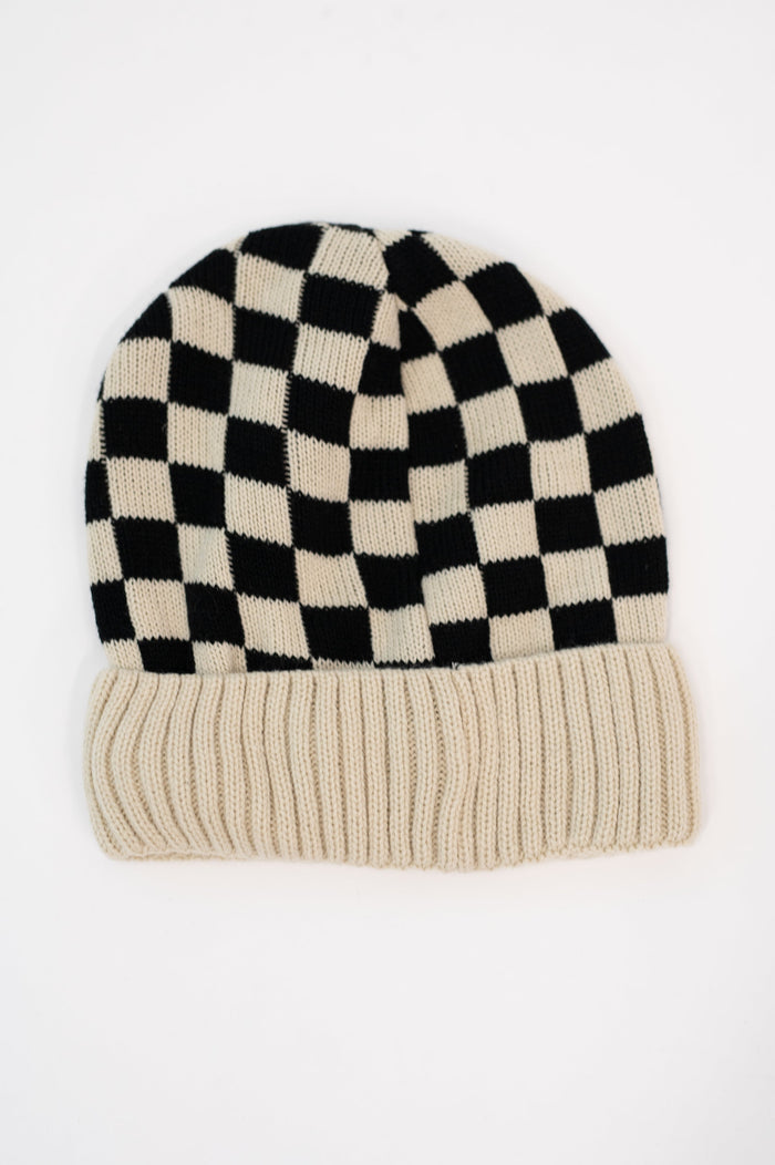 Check the Weather Beanie in Bone