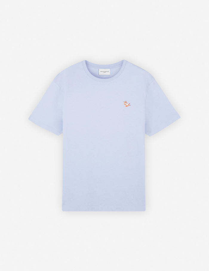 Chillax Fox Patch Regular Tee Shirt Beat Blue