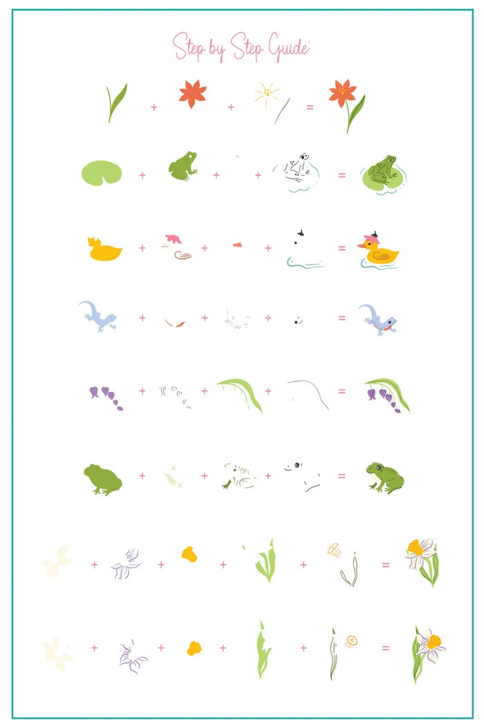 CjS-356 - In the Garden | Clear Jelly Stamping Plate