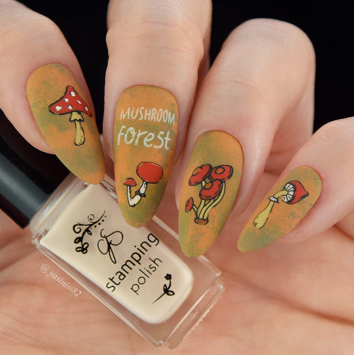 CJS-369  Mushroom Forest | Clear Jelly Stamping Plate
