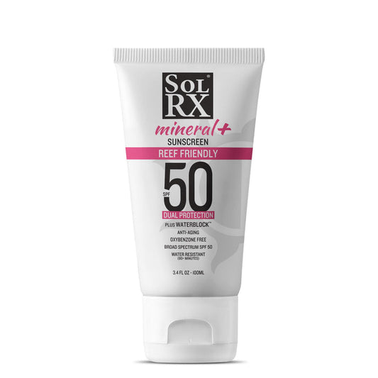 Clear Zinc SPF 50 Sunscreen | SolRX Sunscreen